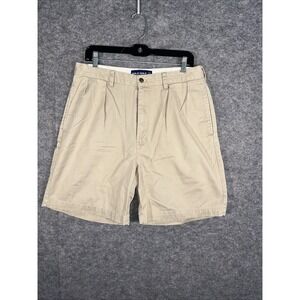 Polo Golf Ralph Lauren Tan Classic Golf Shorts Men Sz 34‎ Crest Logo